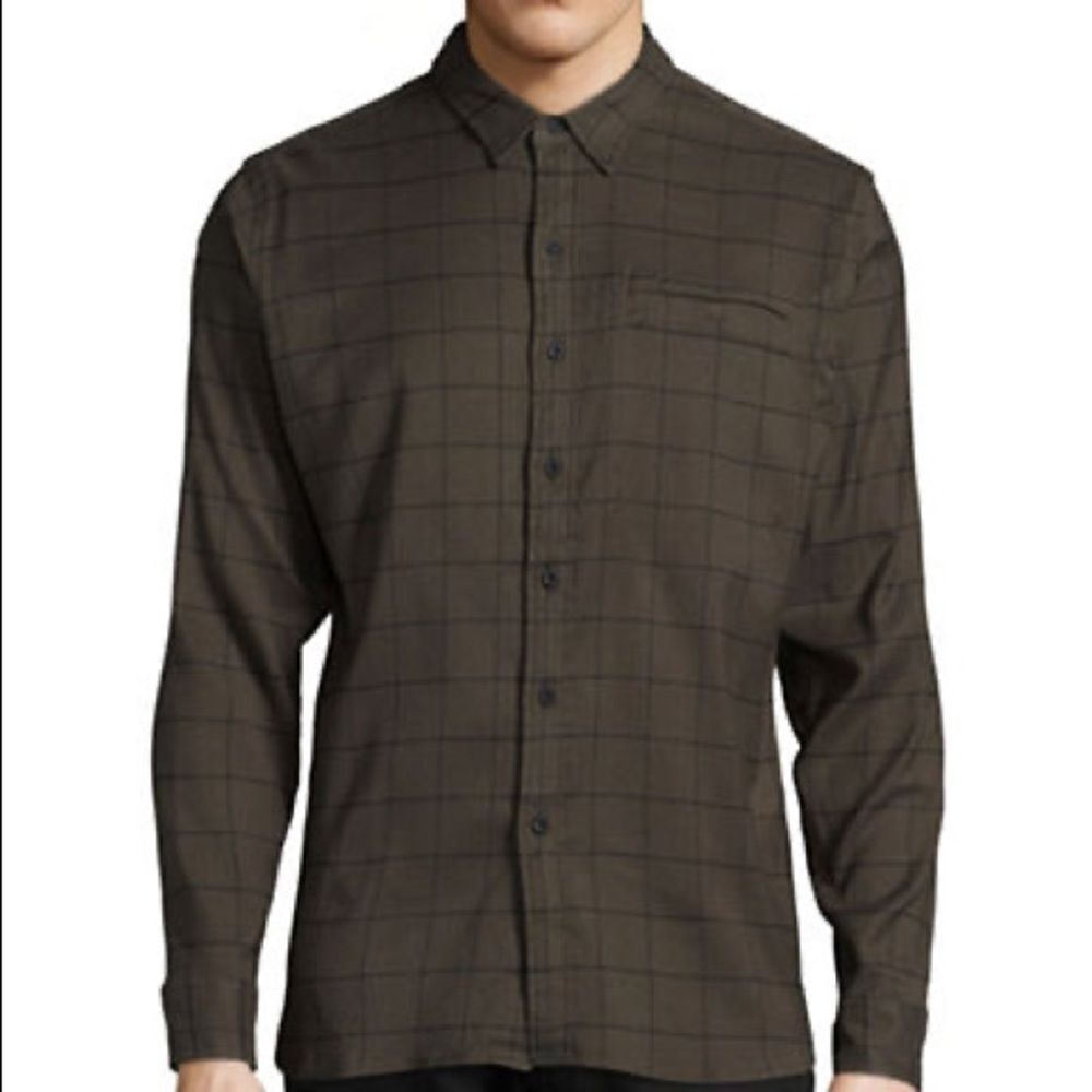 Levi'S COOLMAX Long-Sleeve Work Shirt-GREEN-Medium